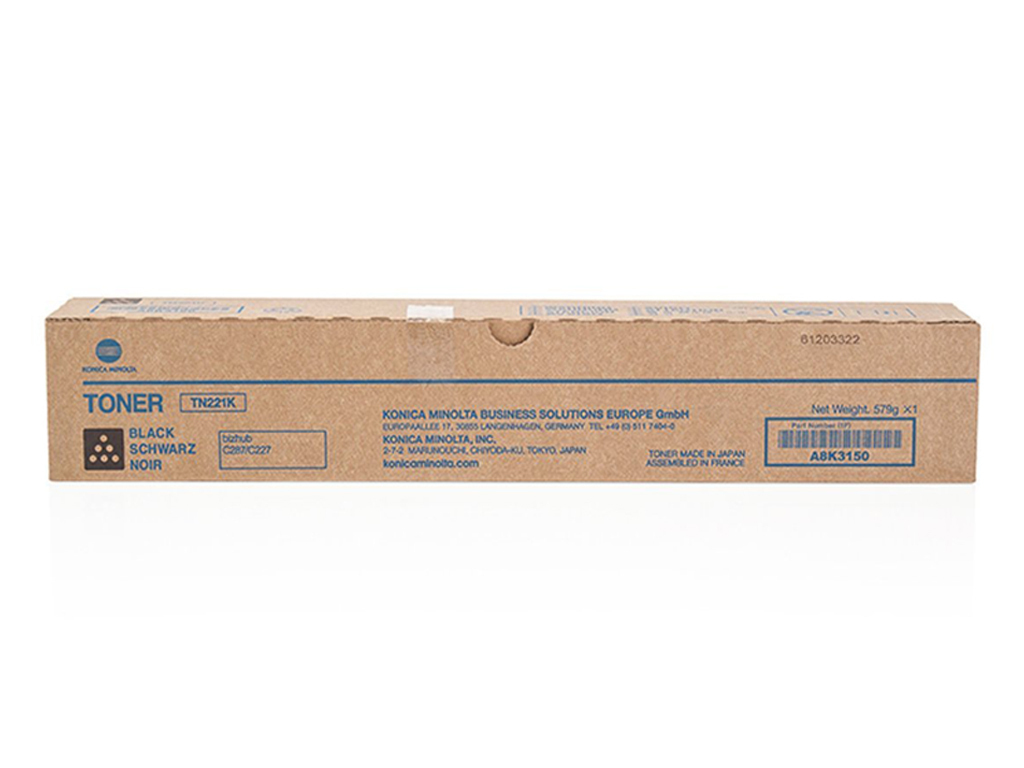 Konica Minolta Toner A8K3150 / TN221K Black - Image 1