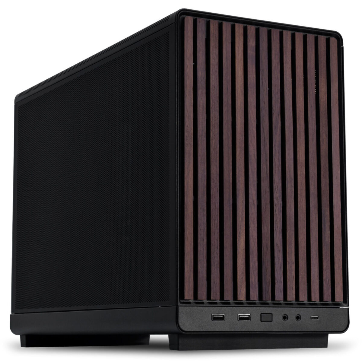 20241029163036_lian_li_a3_mini_tower_kouti_ypologisti_wood.jpeg Lian Li PC housing A3-mATX-WD BLACK / A3-mATX Wood S Black - Image 1