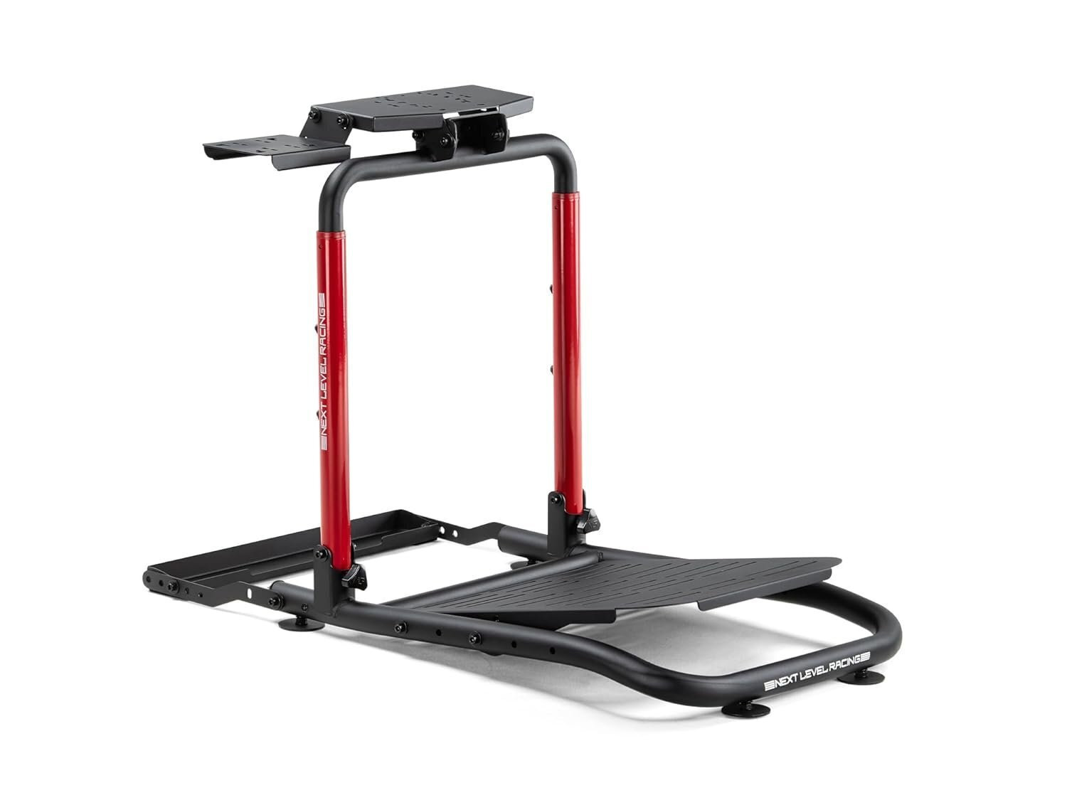 20241030122457_next_level_racing_wheel_stand_lite_2_0_vasi_timonieras.jpeg Next Level Racing Gaming furniture section NLR-S040 / Wheel Stand Lite 2.0 Black/Red - Image 1
