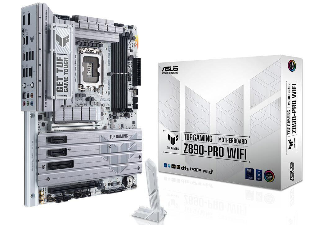 Asus Motherboard 90MB1IR0-M0EAY0 / TUF Gaming Z890-Pro WiFi White - Image 1