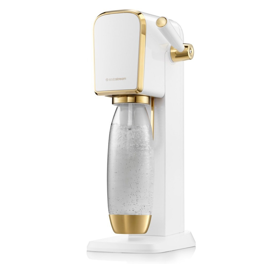 20241104104053_sodastream_paraskeyastis_sodas.jpeg SodaStream Wassersprudler ART, 1013511415, Weiß/Gold - Image 1