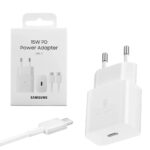Samsung Netzteil EP-T1510XWEGEU, EP-T1510, 15W, 2A, 24 pin USB-C, Weiß