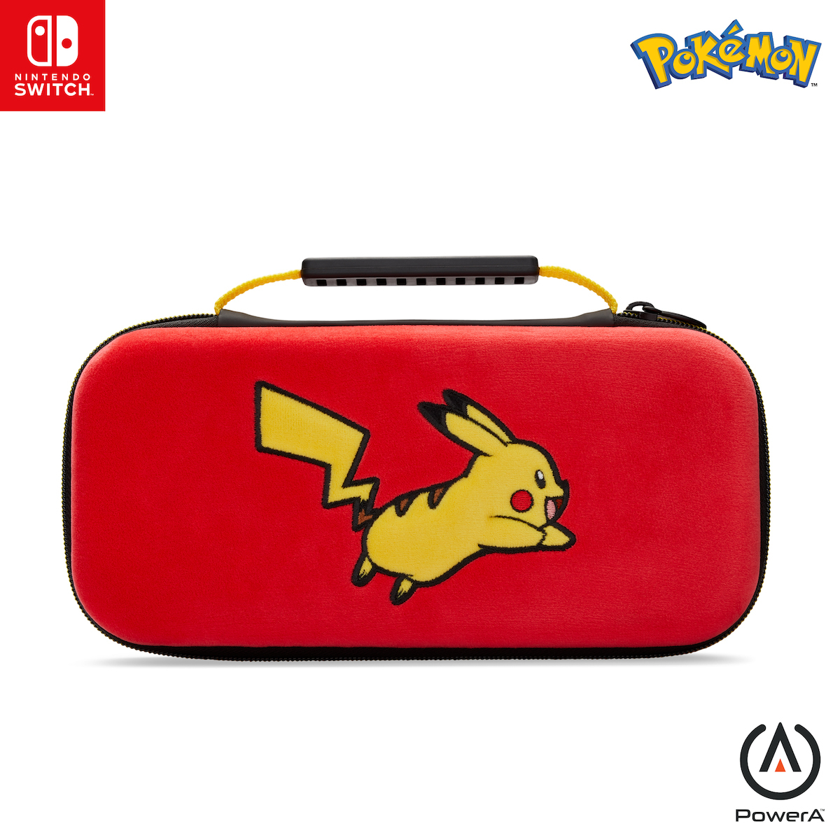 20241113134702_powera_thiki_metaforas_gia_konsola_switch_pikachu_jump.jpeg PowerA Schutzhülle für Nintendo Pokemon Pikachu, NSCS0306-01 - Image 1