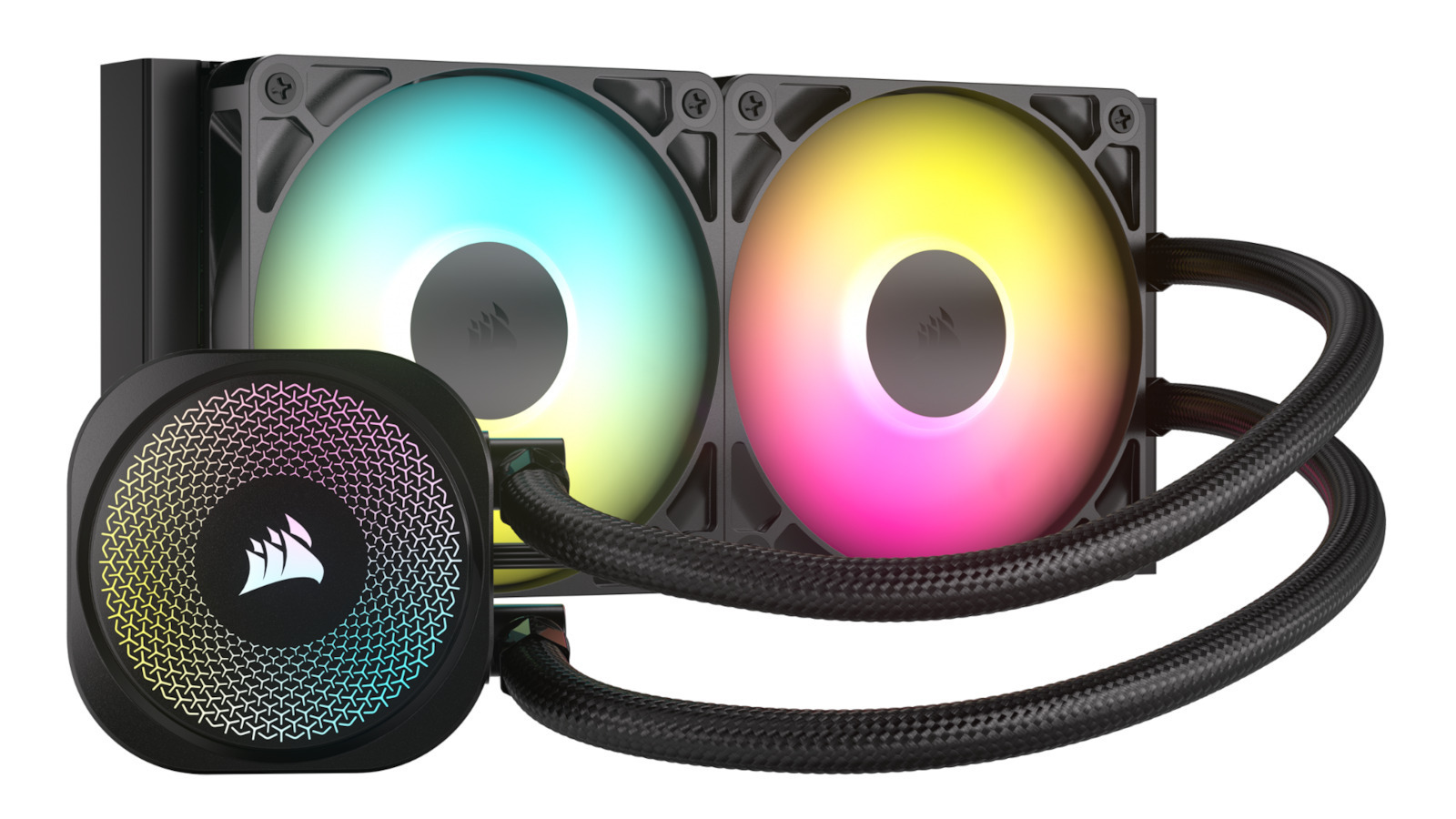 Corsair Water cooling CW-9060092-WW / Nautilus 240 RS ARGB Black - Image 1
