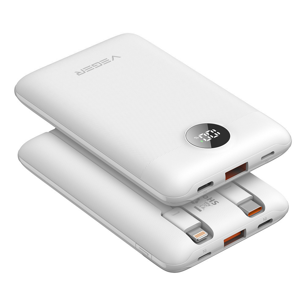 20241231153147_veger_w1170_power_bank_10000mah_me_thyra_usb_a_kai_thyra_usb_c_leyko.jpeg Veger Powerbank C11C 10000 mAh W1170 Weiss - Image 1