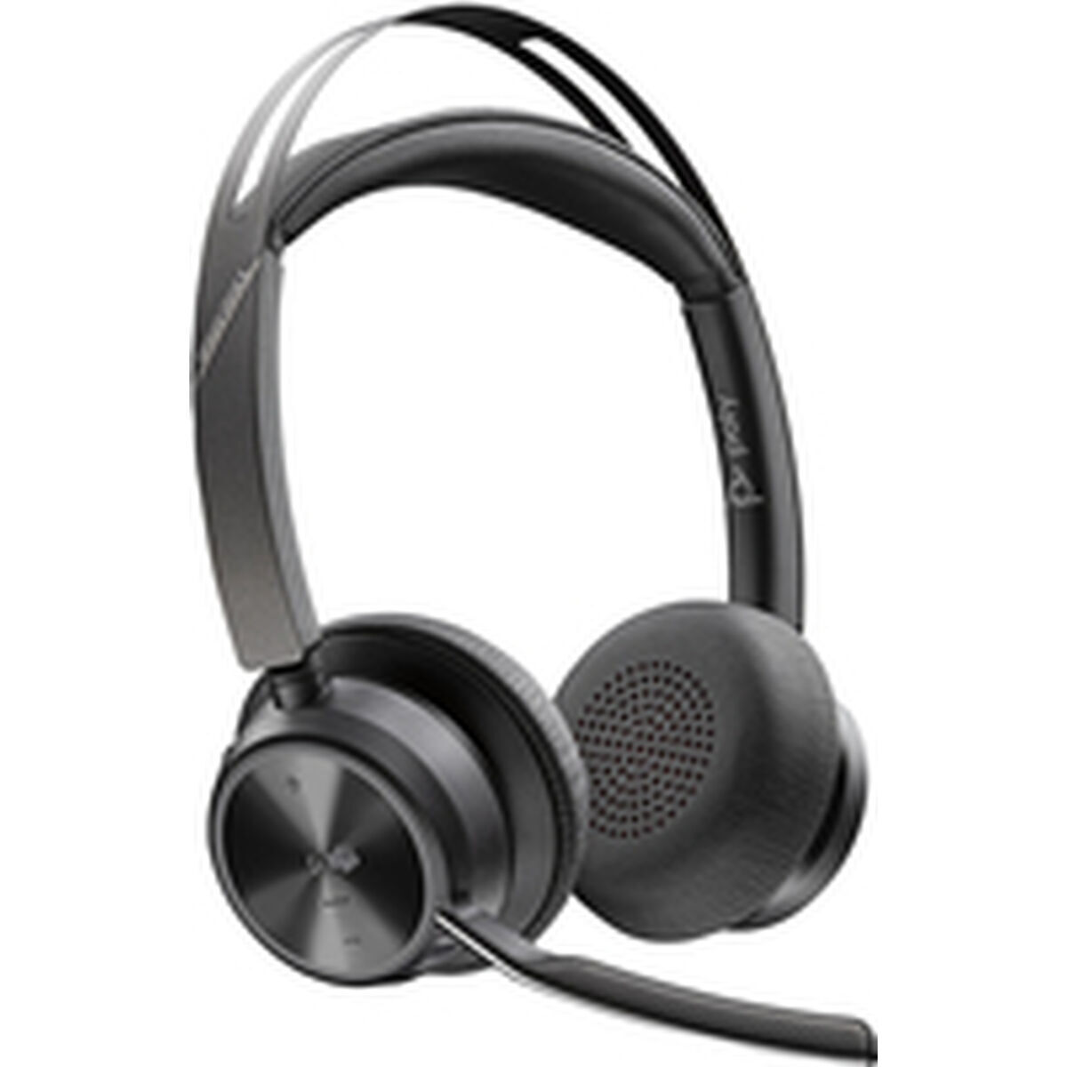 Poly Headset 9T9J6AA#AC3 / Voyager Focus 2 MS mit Ladestation Black - Image 1