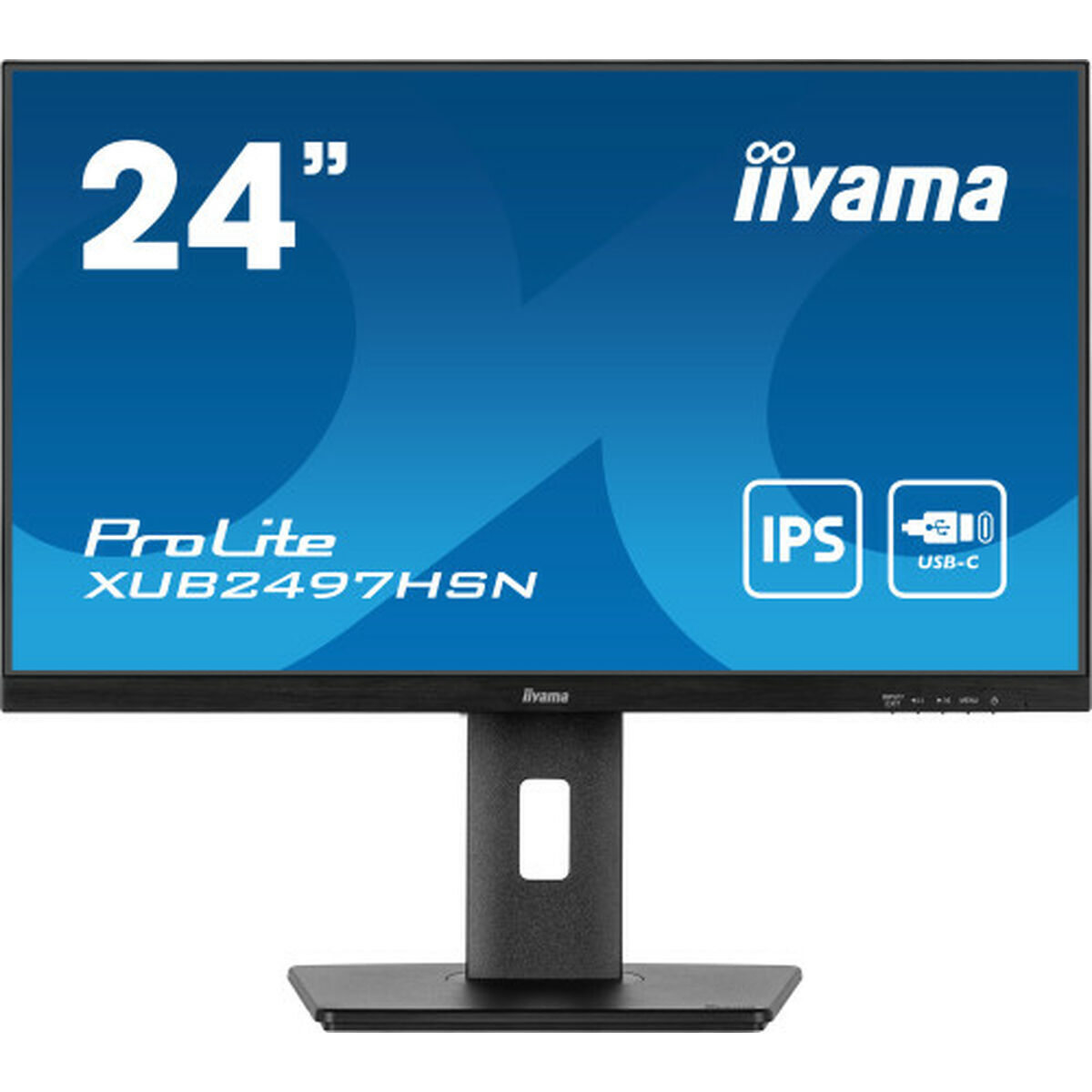 20250114112449_iiyama_prolite_ips_monitor_24_fhd_1920x1080.jpeg IIYAMA Monitor XUB2497HSN-B2 / XUB2497HSN-B2 Black - Image 1
