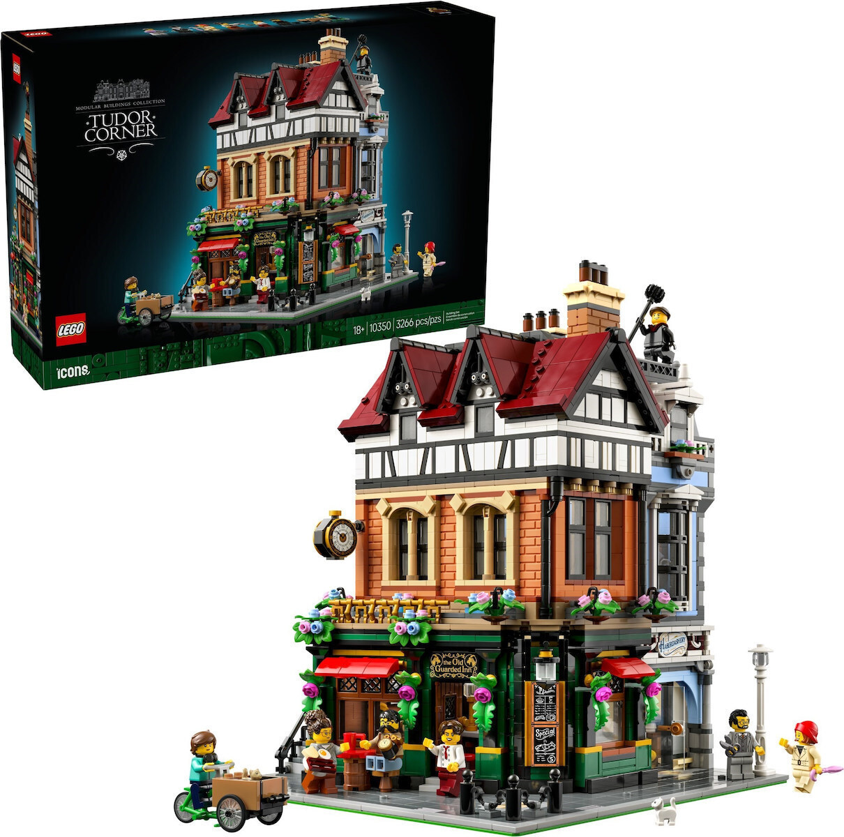 20250128145114_lego_icons_tudor_corner_gia_18_eton_3_266tmch_10350.jpeg LEGO® Icons 10350 Eckhaus im Tudorstil - Image 1