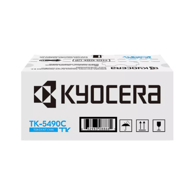 Kyocera Toner 1T0C22CNL1 / TK-5490C XL Cyan - Image 1