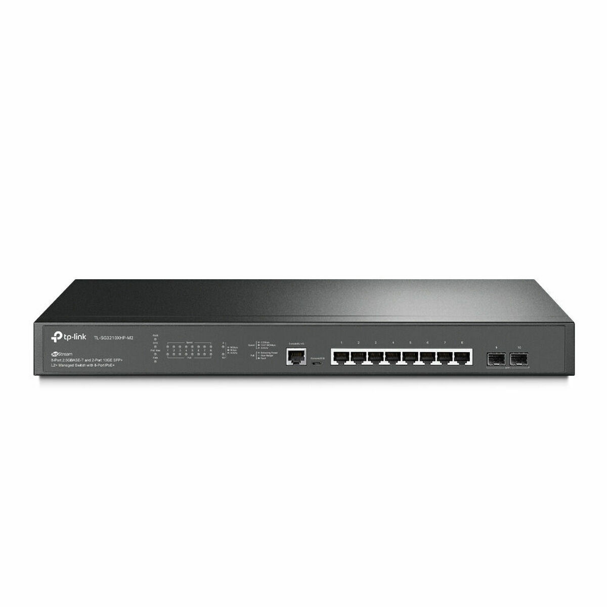 TP-LINK Switch TL-SG3210XHP-M2 / TL-SG3210XHP-M2 Black - Image 1