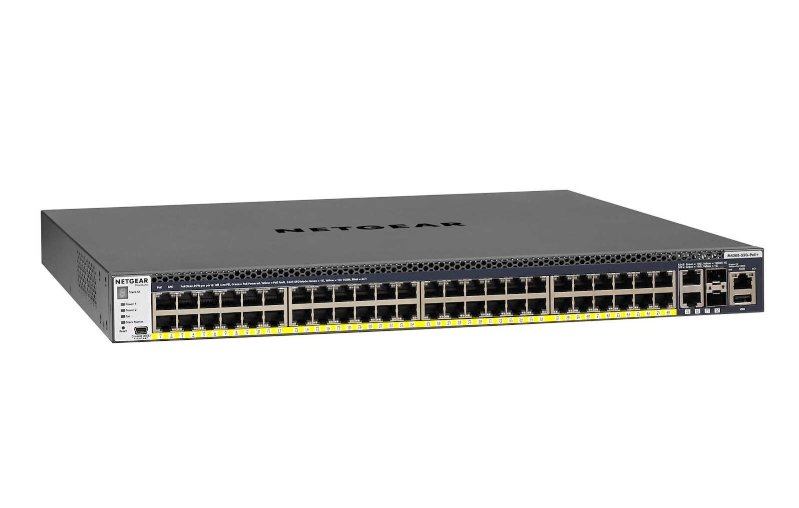 20250206131335_netgear_m4300_52g_poe_1000w.jpeg Netgear Switch GSM4352PB-100NES / M4300-52G-PoE+ Black - Image 1
