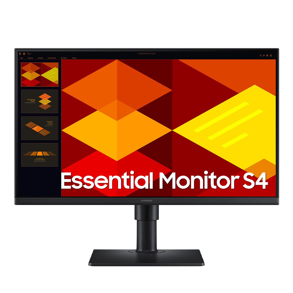 Samsung Monitor LS27D406GAUXEN / Essential LS27D406GAU Black - Image 1