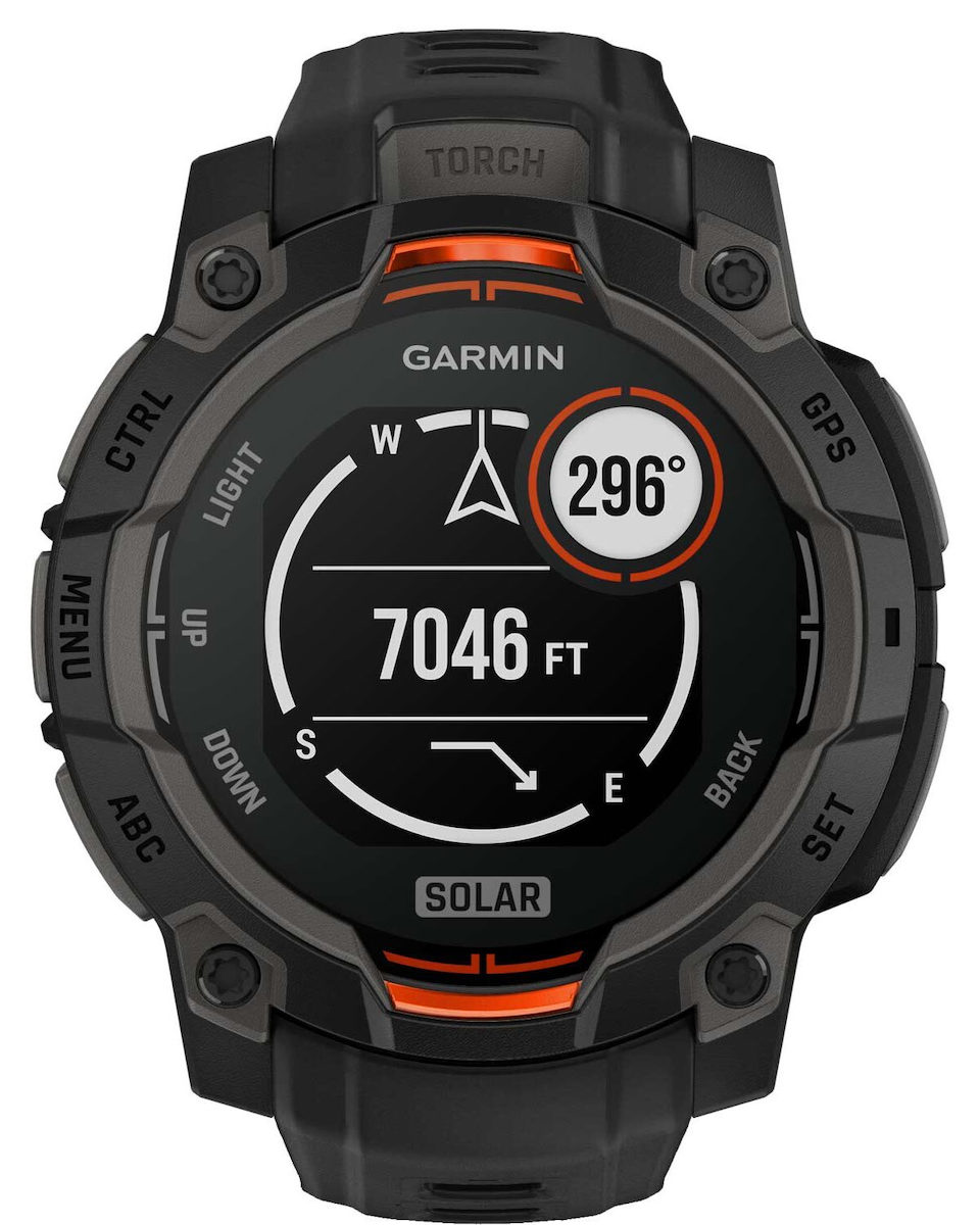 Garmin Wearable 010-02934-00 / Instinct 3 Solar 45mm Black/Orange - Image 1