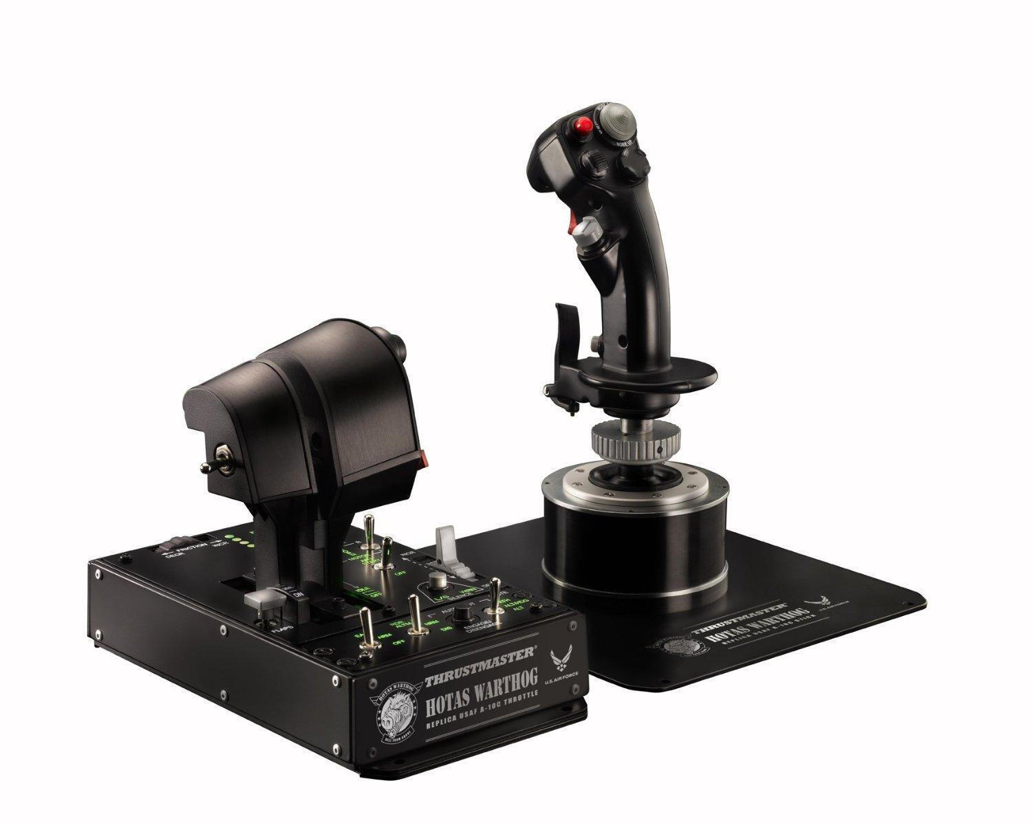 20250219122347_thrustmaster_joystick_ensyrmato_symvato_me_pc.jpeg Thrustmaster Controller 2960720 / Hotas Warthog Black - Image 1