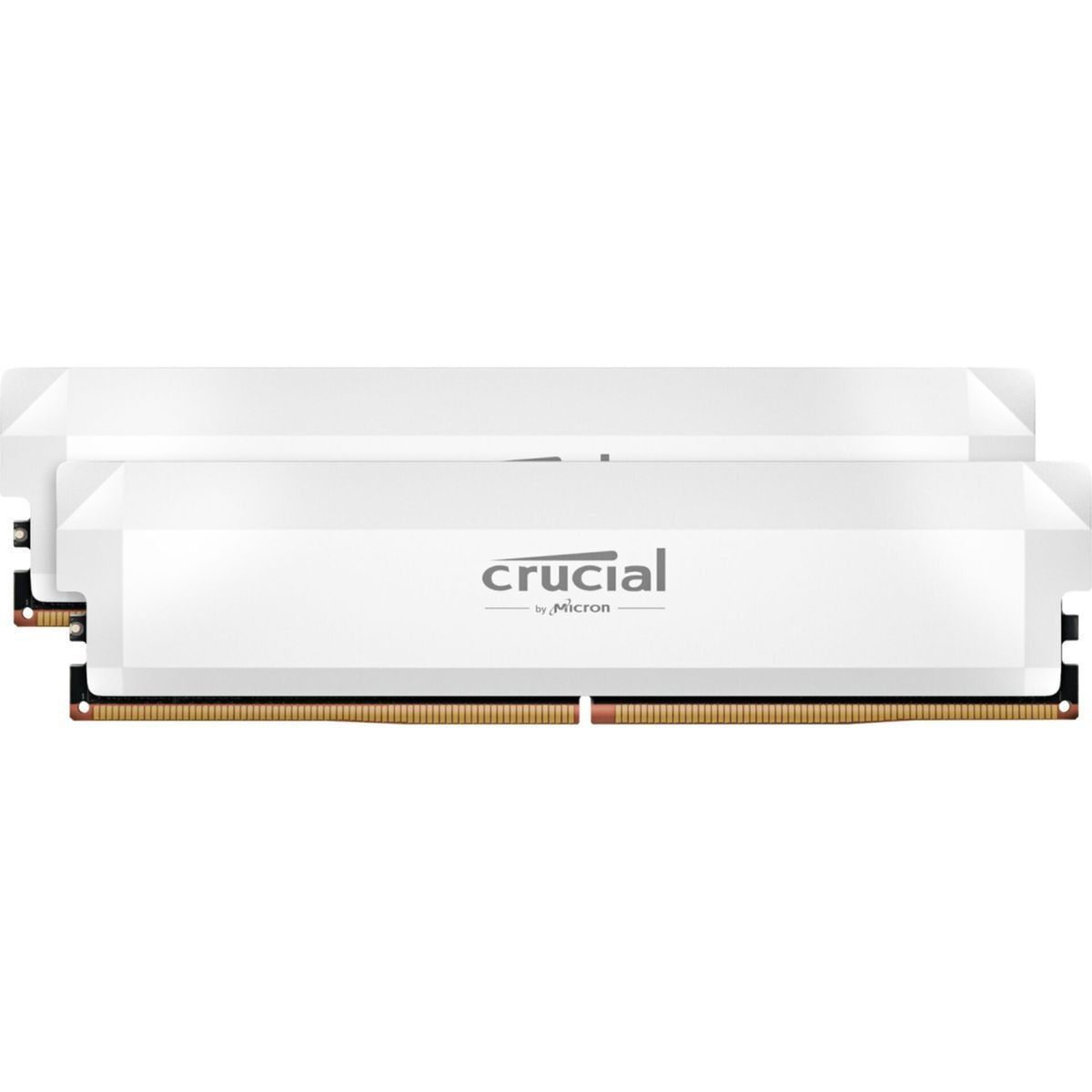 Crucial Pro DDR5-6000 64GB Kit (2x 32GB) OC Gaming White - Image 1