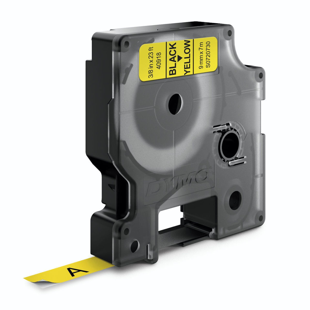 Dymo Ribbon S0720730 / 40918 Black on Yellow - Image 1