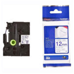 Brother Ribbon TZEFA3 / TZE-FA3 Blue on White