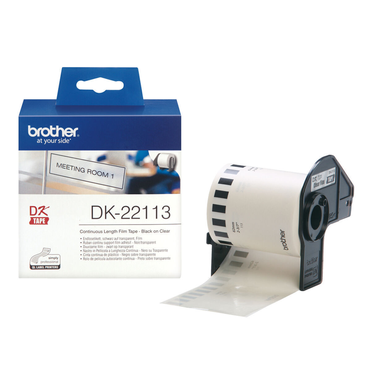 Brother Label DK22113 / DK-22113 Transparent - Image 1