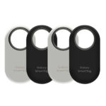 Samsung Galaxy SmartTag2 Anti-Verlust Bluetooth-Tag 4er-Pack EI-T5600KWEGEU