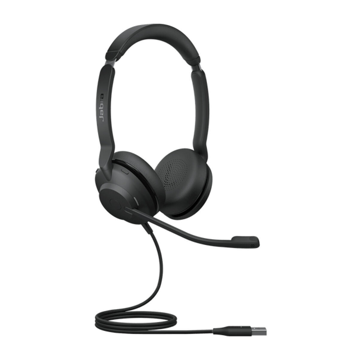 20250228160443_jabra_evolve2_30_se_voip_headset_usb_a_ms_stereo_23189_999_979.jpeg Jabra Headset 23189-999-979 / EV302MS Black - Image 1