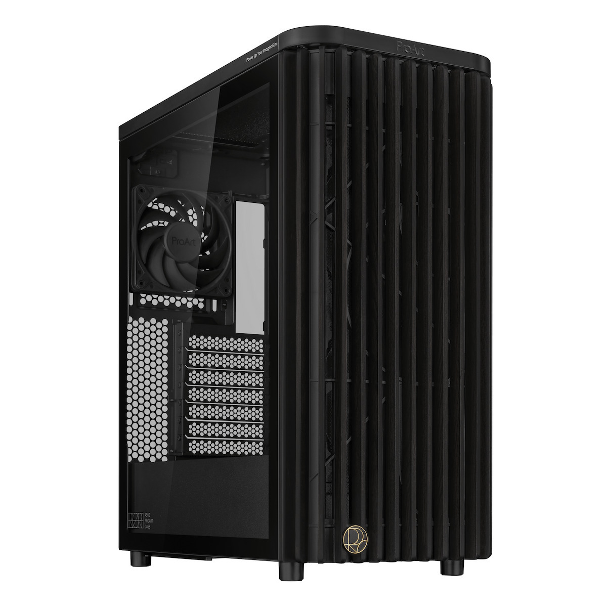 Asus PC housing 90DC00M0-B39000 / ProArt PA401 Wood Ed. mit Glass Black on transparent - Image 1