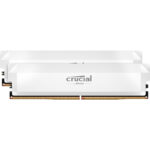 Crucial Pro DDR5-6400 64GB Kit (2x 32GB) OC Gaming White
