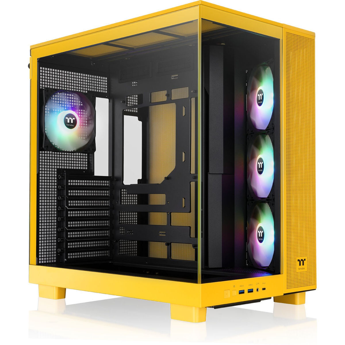Thermaltake PC housing CA-11E-00M4WN-00 / View 380 XL TG ARGB Bumblebee Yellow - Image 1
