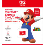 SanDisk SD card 10016157 / Sandisk Nintendo S Red