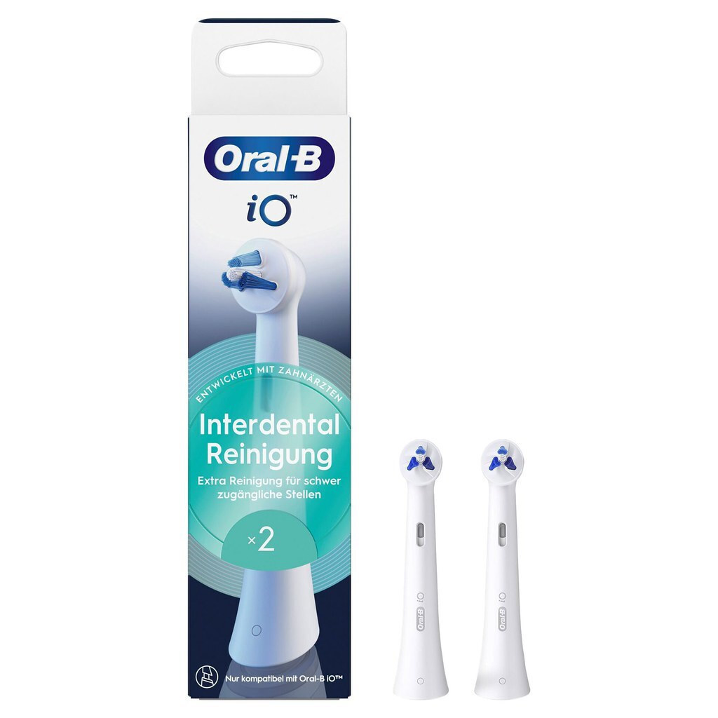 Oral-B iO Aufsteckbürsten, 2er, Weiß - Image 1