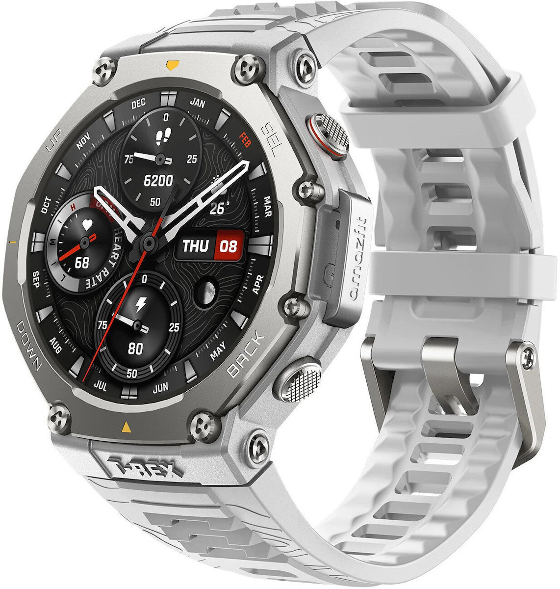 Amazfit T-Rex 3 Smartwatch 48mm 1.5 Zoll Haze Grau - Image 1