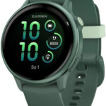 Garmin Smartuhr vívoactive® 6 Jaspisgruen Metallic 010-02985-02