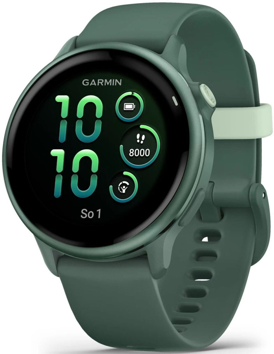 20250416142851_garmin_vivoactive_6_42mm_adiavrocho_smartwatch_me_palmografo_prasino.jpeg Garmin Smartuhr vívoactive® 6 Jaspisgruen Metallic 010-02985-02 - Image 1