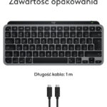 Logitech Keyboard 920-012652 / MX Keys Mini für Mac Dark gray