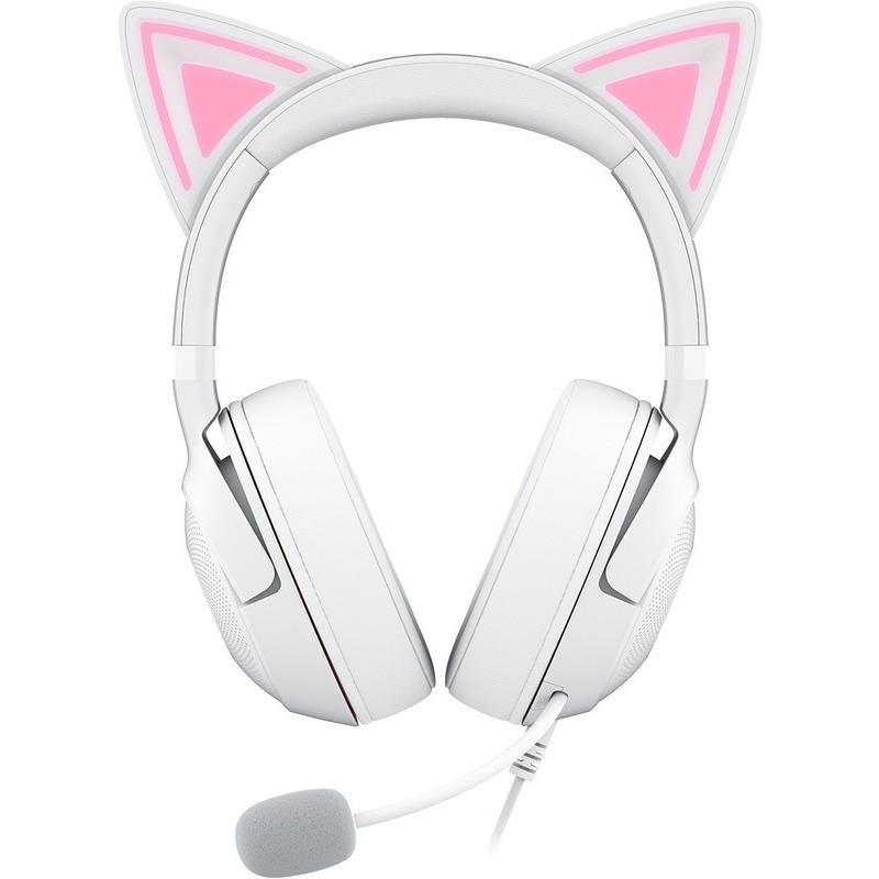 20250509125352_razer_kraken_kitty_v2_over_ear_gaming_headset_me_syndesi_usb_leyko.jpeg Razer Headset RZ04-04730600-R3M1 / Kraken Kitty V2 White White - Image 1