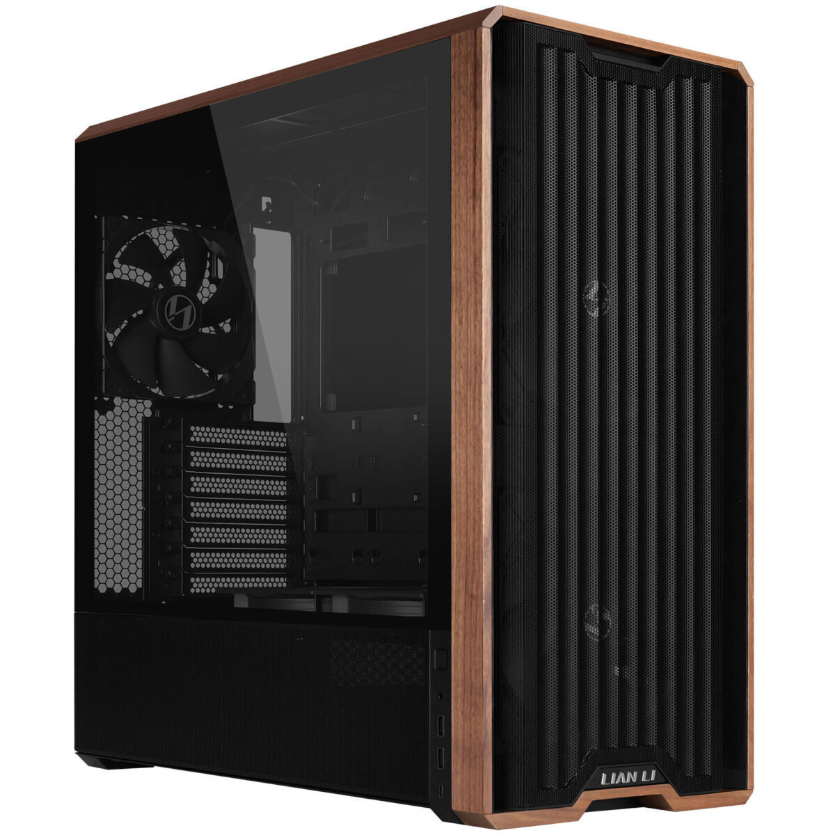 Lian Li PC housing G99.LAN217X.00 / Lancool 217 Wood Black - Image 1