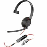 Poly Headset 8X230A6 / Blackwire 5210 Mono USB-C MS Black