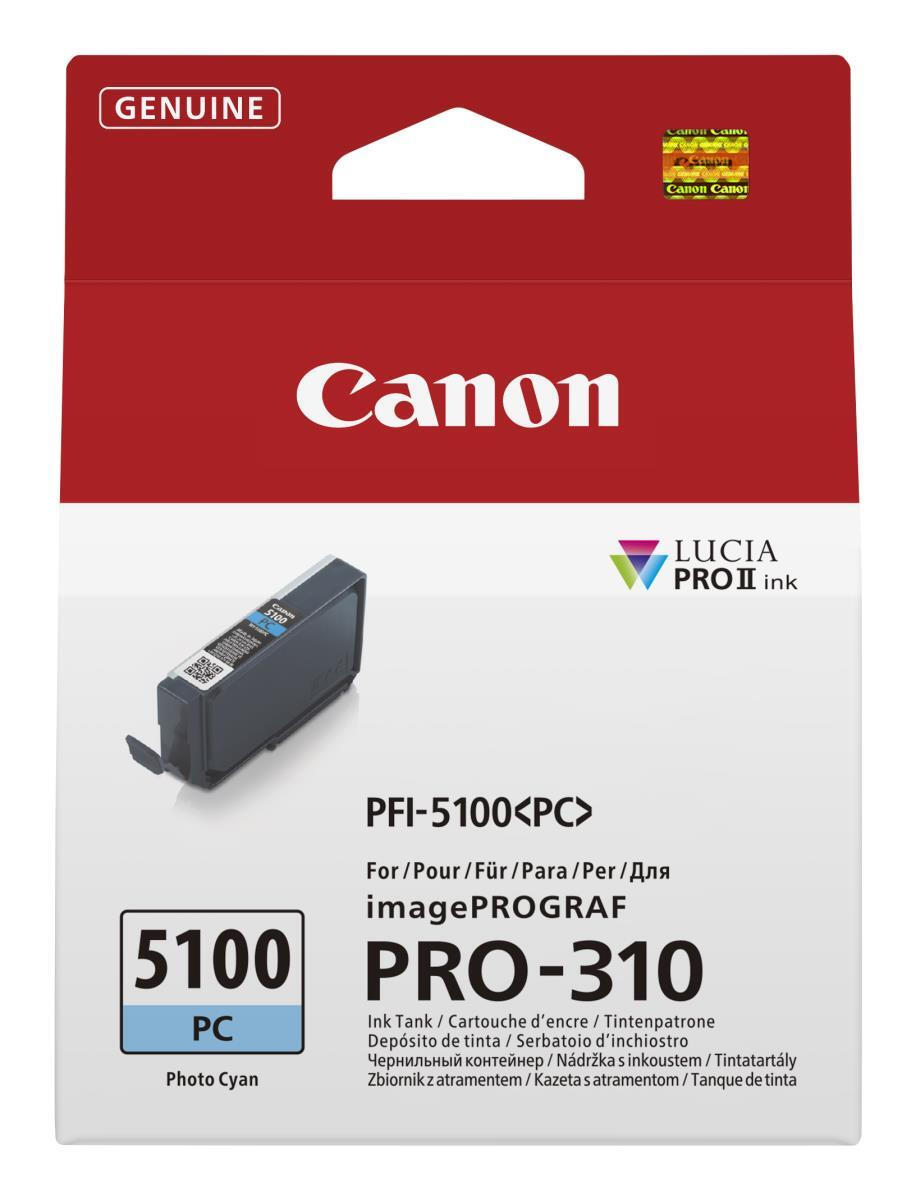 Canon Ink 6956C001 / PFI-5100 PC Photo Cyan - Image 1