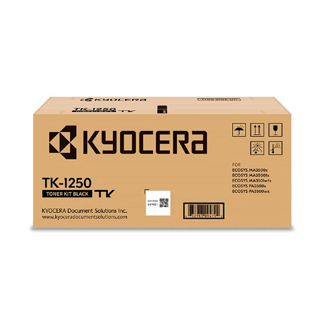 Kyocera Toner 1T0C3H0NL0 / TK-1250 Black - Image 1
