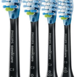 Philips Sonic toothbrush head HX9044/88 / Sonicare C3 Premium Plaque  4-Pack Black