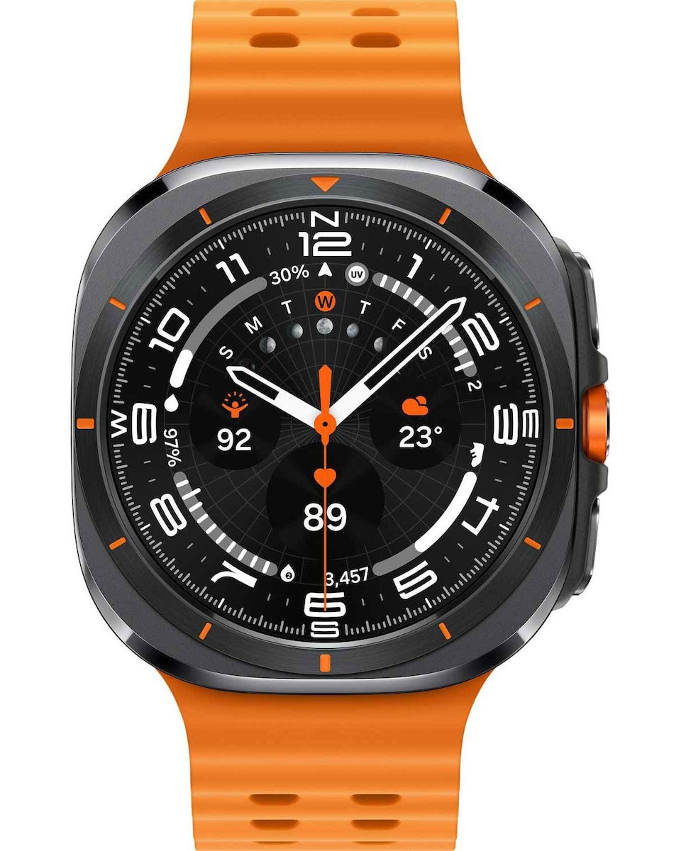 20250731144154_samsung_galaxy_watch_ultra_2025_titanium_47mm_adiavrocho_me_esim_kai_palmografo_gri_proparagelia.jpeg Samsung Wearable SM-L705FZA2EUE / Galax Watch Ultra (2025) Orange - Image 1