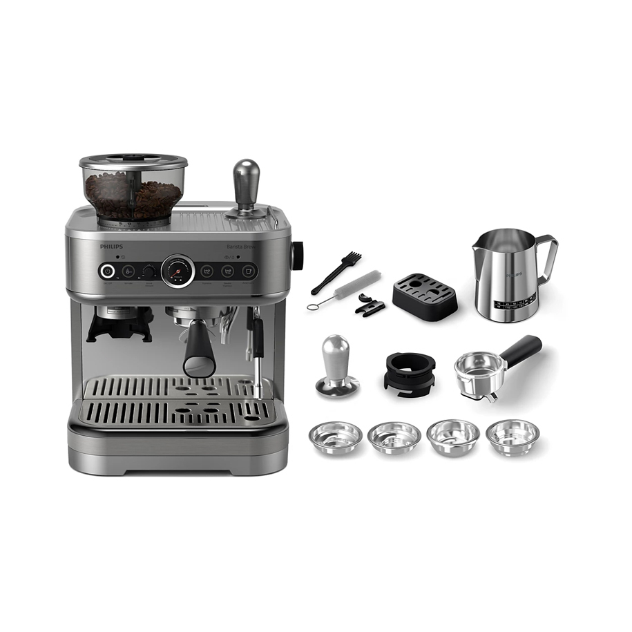 Philips Portafilter machine PSA3228/01 / Barista Brew Gray - Image 1