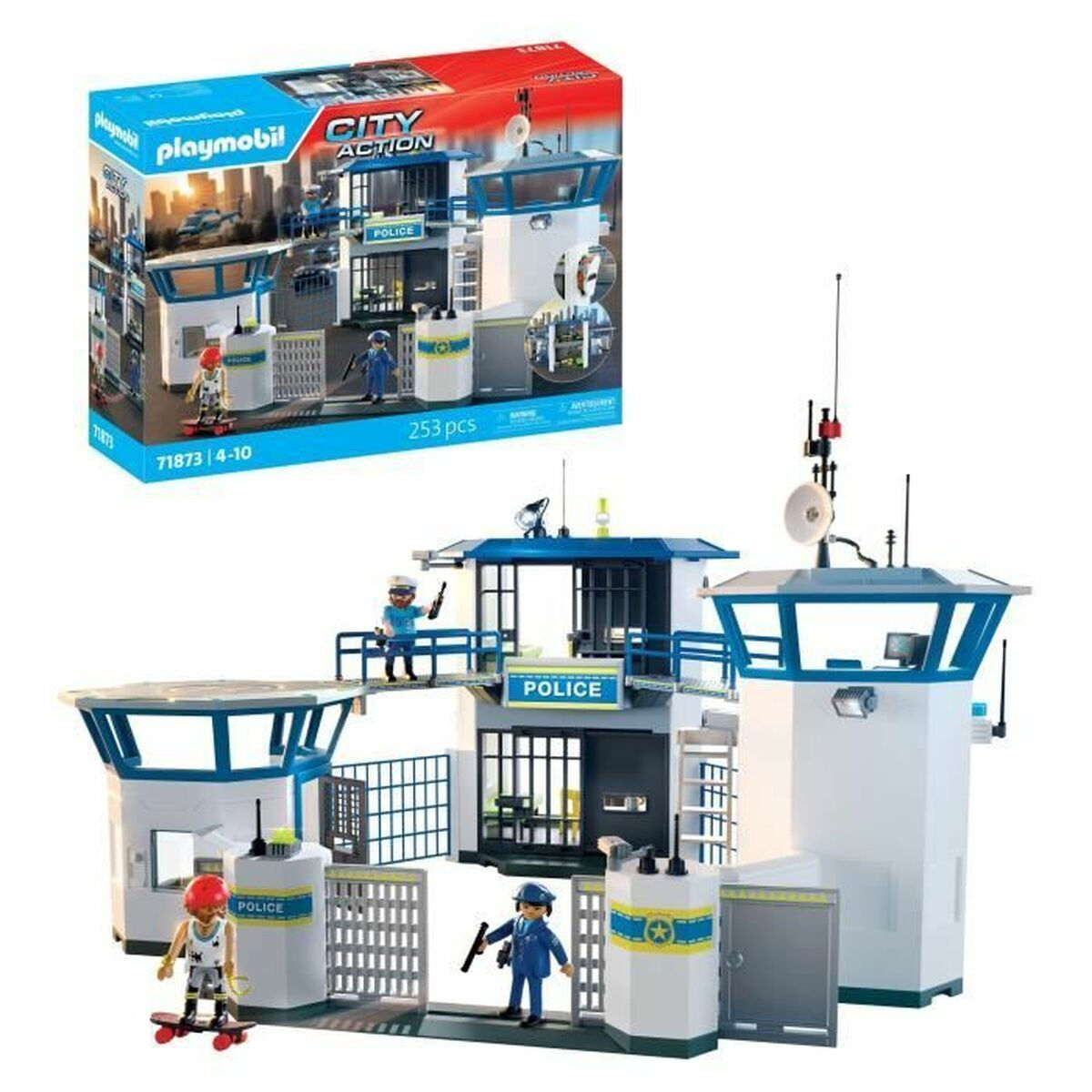 20250923144631_playmobil_city_action_archigeio_astynomias_gia_4_10_eton_71873.jpeg PLAYMOBIL® 71873 - Polizei Kommandozentrale - Image 1