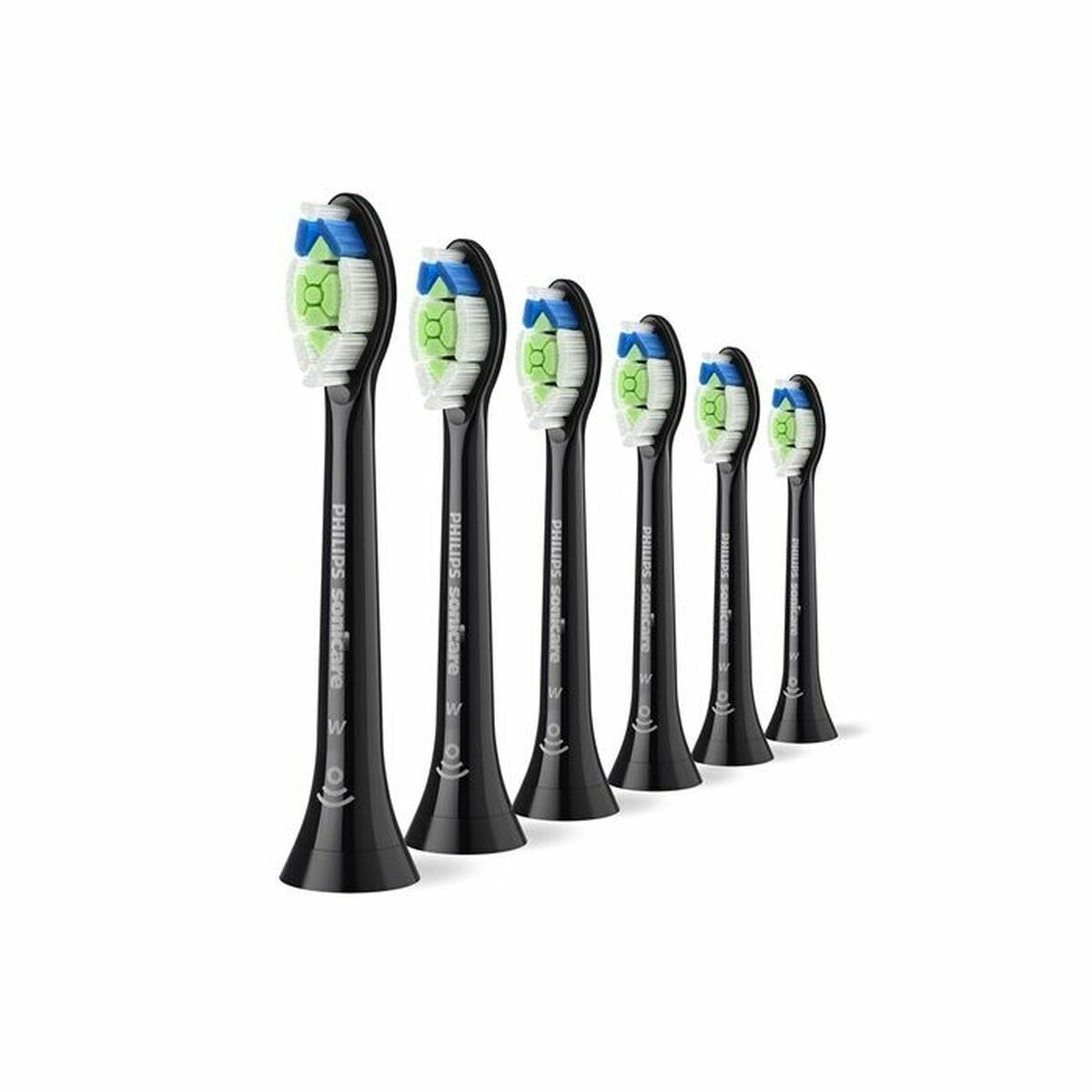20250924133855_philips_sonicare_optimal_antallaktikes_kefales_gia_ilektriki_odontovourtsa_hx6066_88_6tmch.jpeg Philips Sonic toothbrush head HX6066/88 / Sonicare W2 Optimal White 6-Pack Black - Image 1