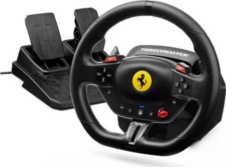 Thrustmaster Controller 4460297 / T98 Ferrari 296 GTB (PC/Xbox SX/Xbox One) Black - Image 1