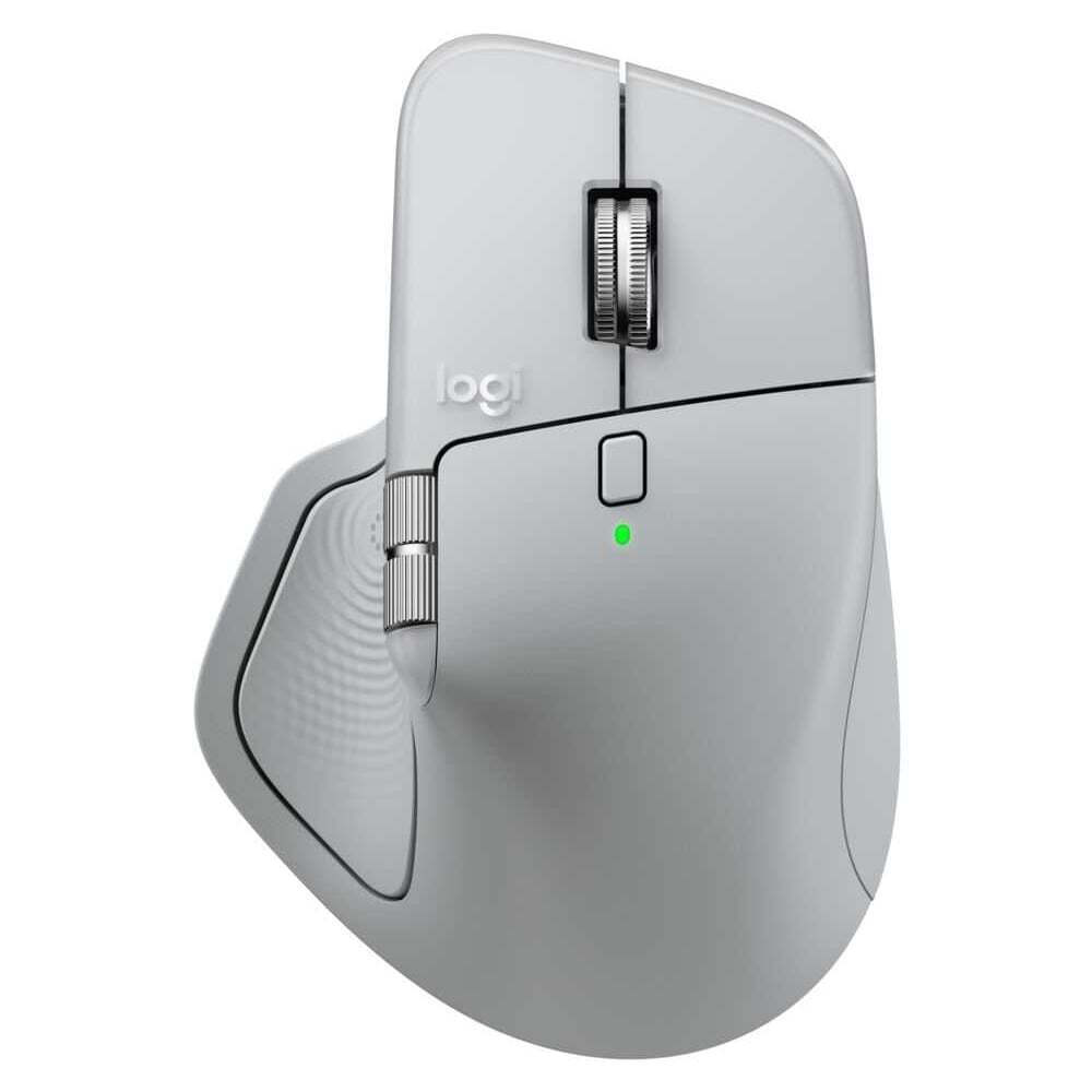 20251001132849_logitech_mx_master_4_asyrmato_ergonomiko_pontiki_gri.jpeg Logitech Mouse 910-007563 / MX Master 4 Light gray - Image 1