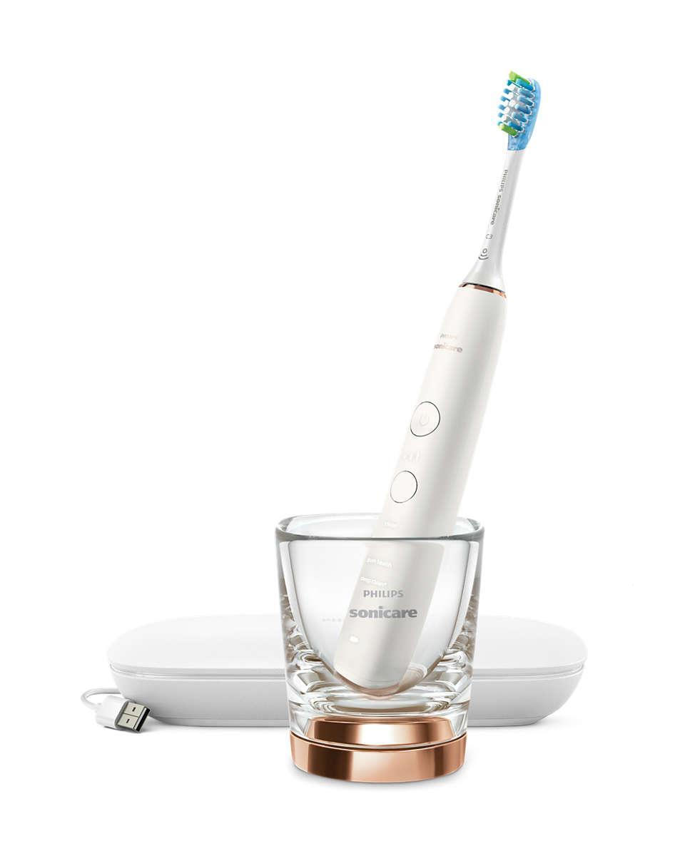 Philips Sonicare DiamondClean 9000, HX9911/94 Schallzahnbürste, Roségold - Image 1