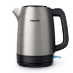 Philips Daily Collection, HD9350/90, Wasserkocher, Schwarz/Silber