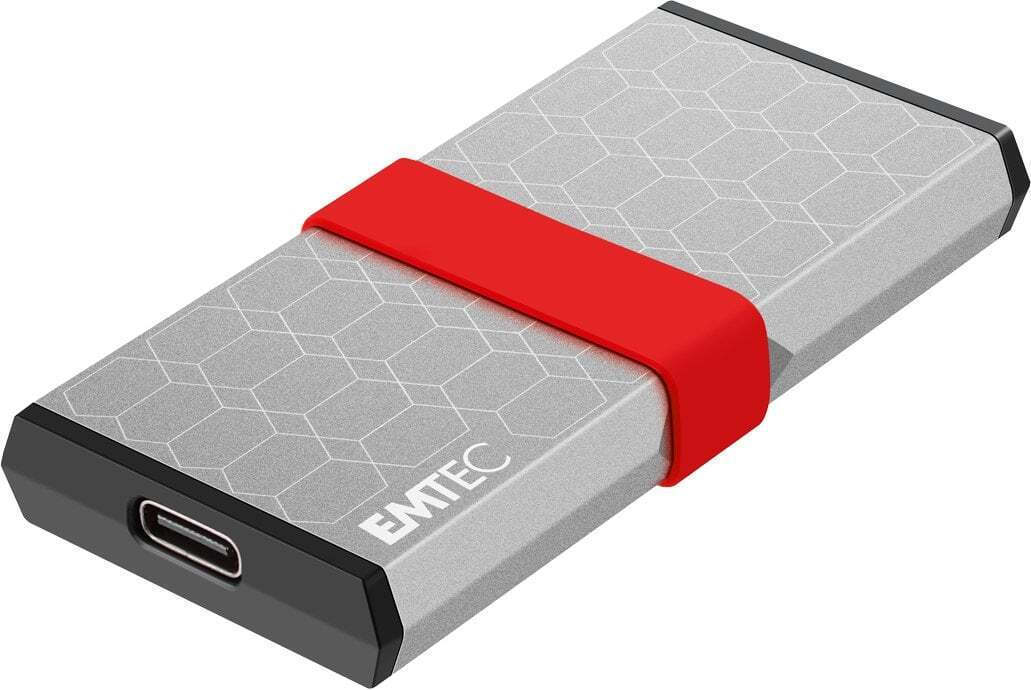 EMTEC External SSD ECSSD512GX205 / X205 512GB L Silver - Image 1
