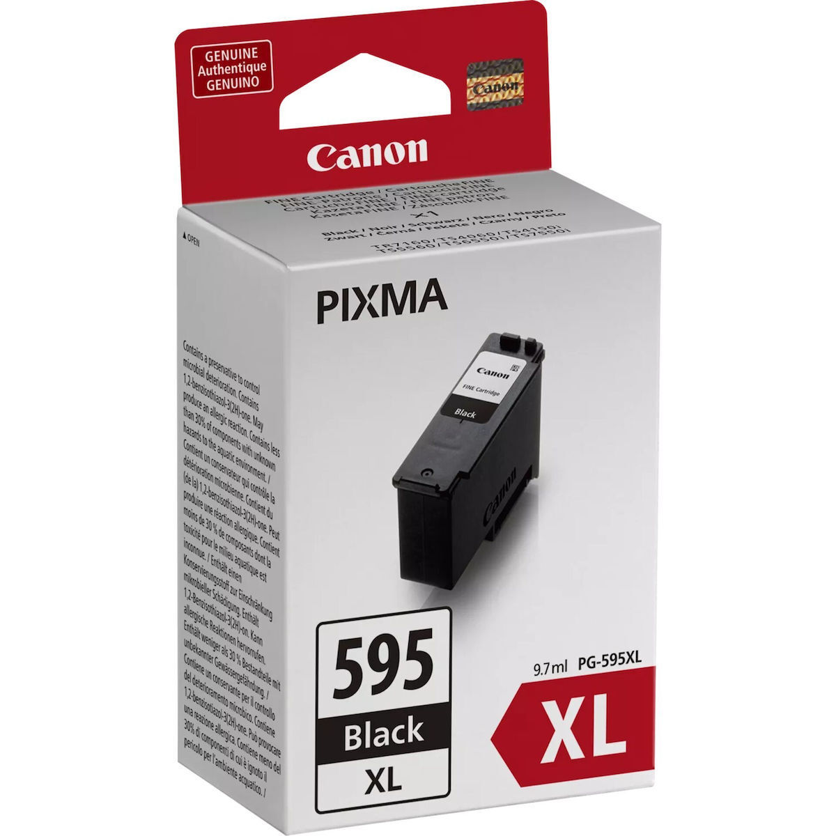 Canon Tinte PG-595XL Schwarz 7170C001 - Image 1