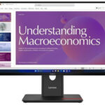 Lenovo Monitor 64B9GAT1EU / ThinkVision T24D-40 Black" "(24 ")""
